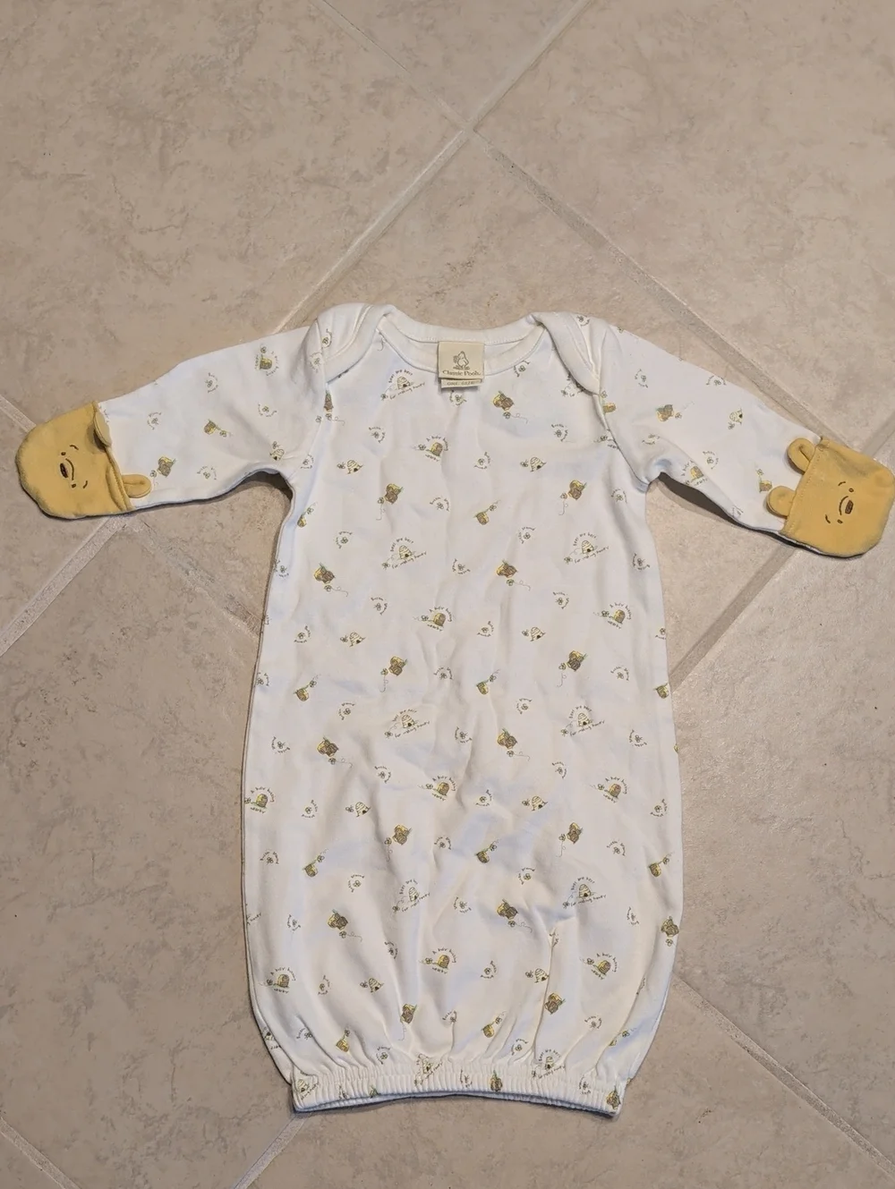 Classic Pooh Cotton Sleeping Bag